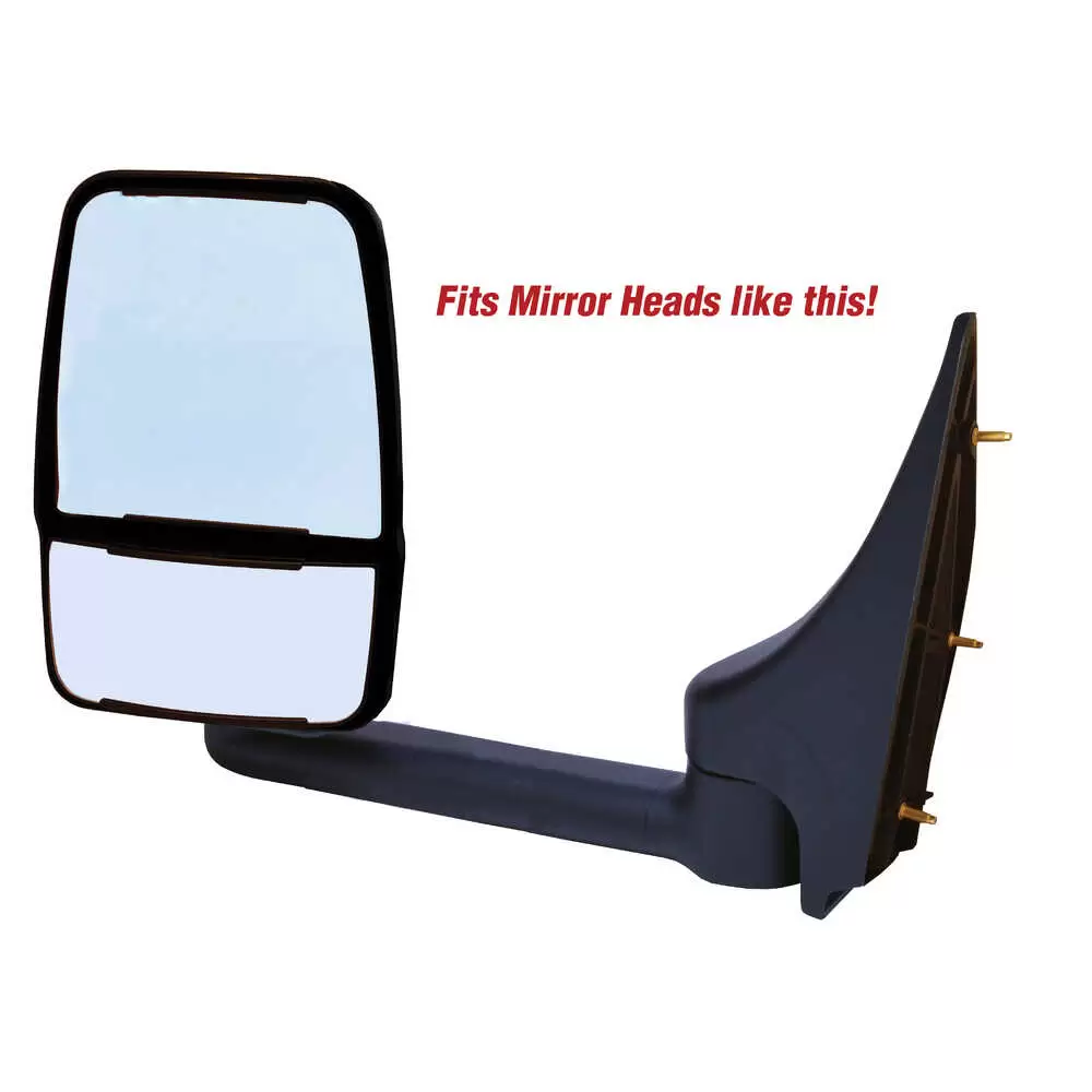 Repair kit interior mirror 2 parts mirror and protective screen BS
