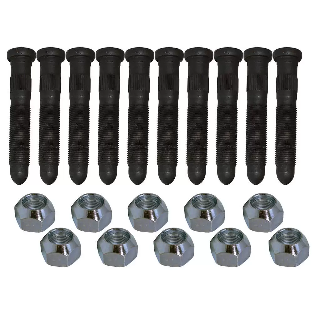 Lug bolt and nut kit, 5/8" - 18 Thread - Fits GM/Workhorse 2006-On Rear wheel