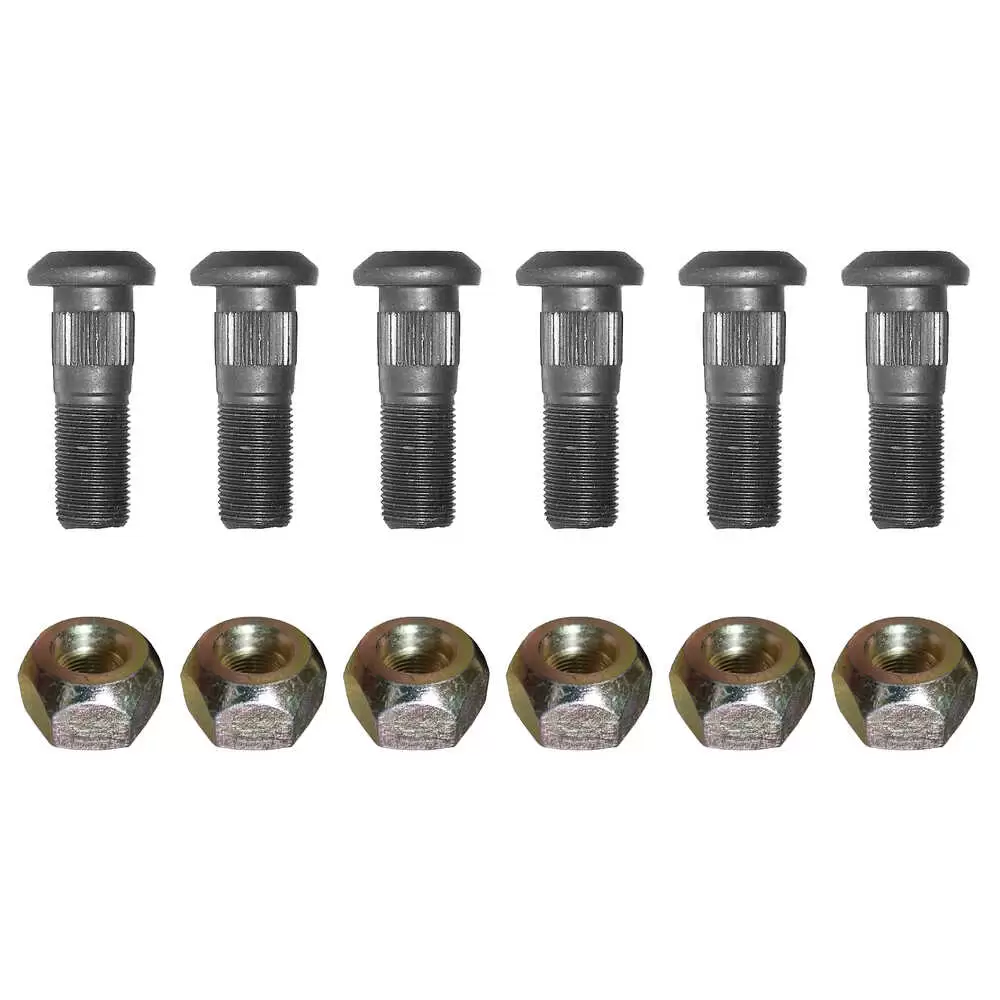 Lug nut and Bolts kit - 3/4"-16- Fits Freightliner MT35/45/55