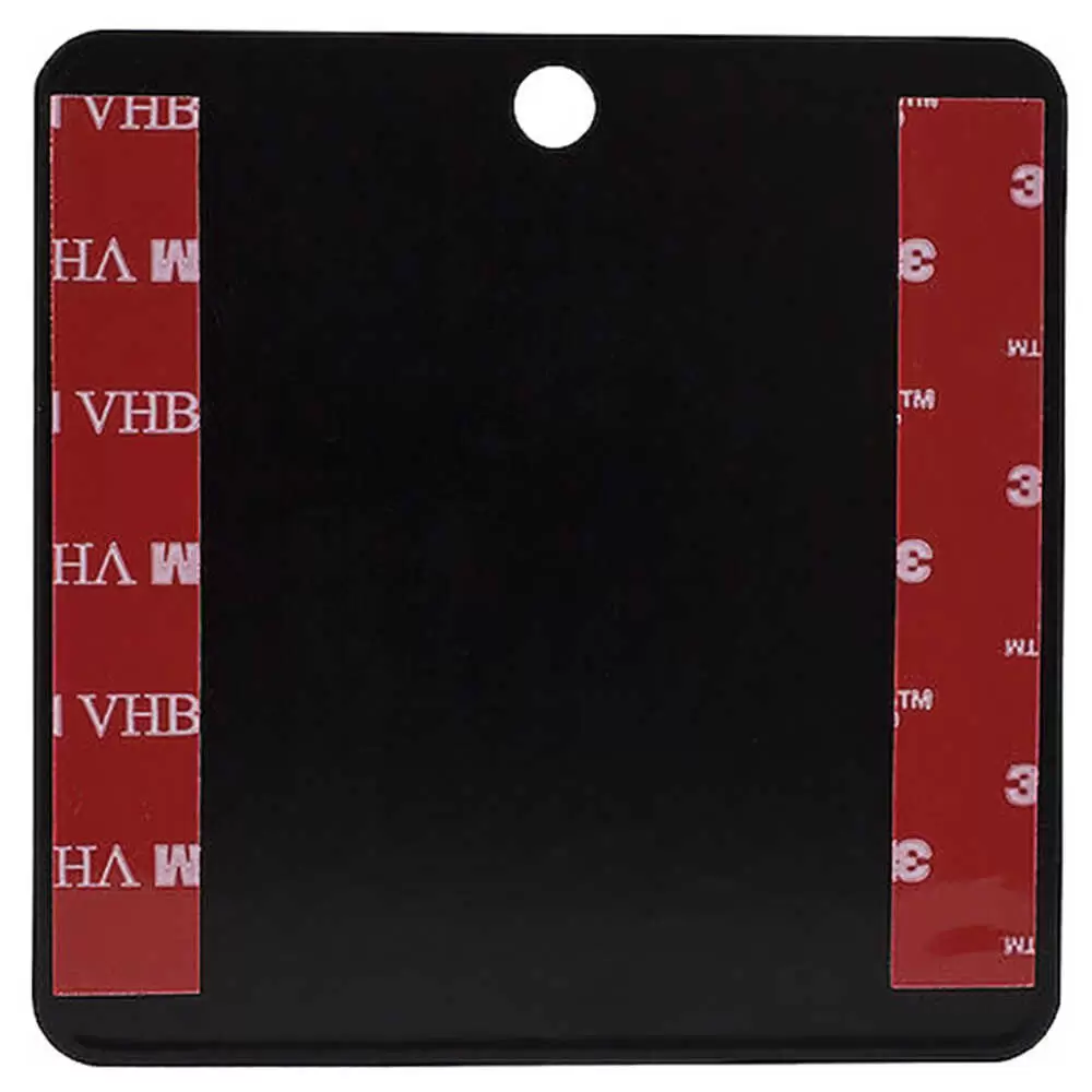 Magnetic mount pad for warning strobe used on aluminum bodies.