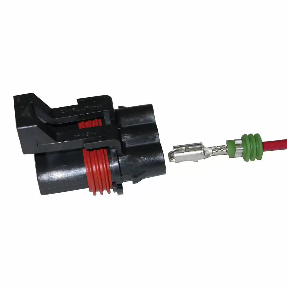 Male Weather Pack Terminal - 20-18 Gauge - 50 Pieces