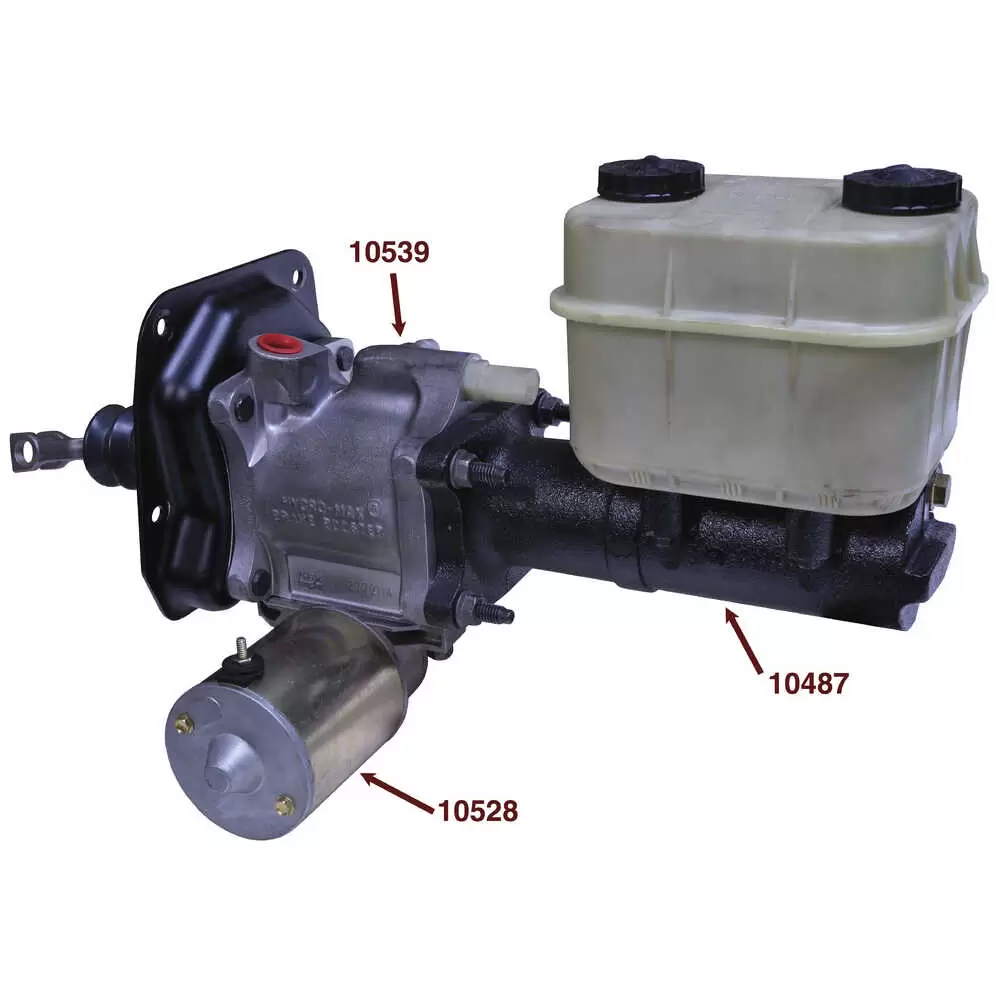 Master Cylinder with 4-3/4" High Reservoir - Fits Freightliner, GM, Workhorse, Ford & IHC