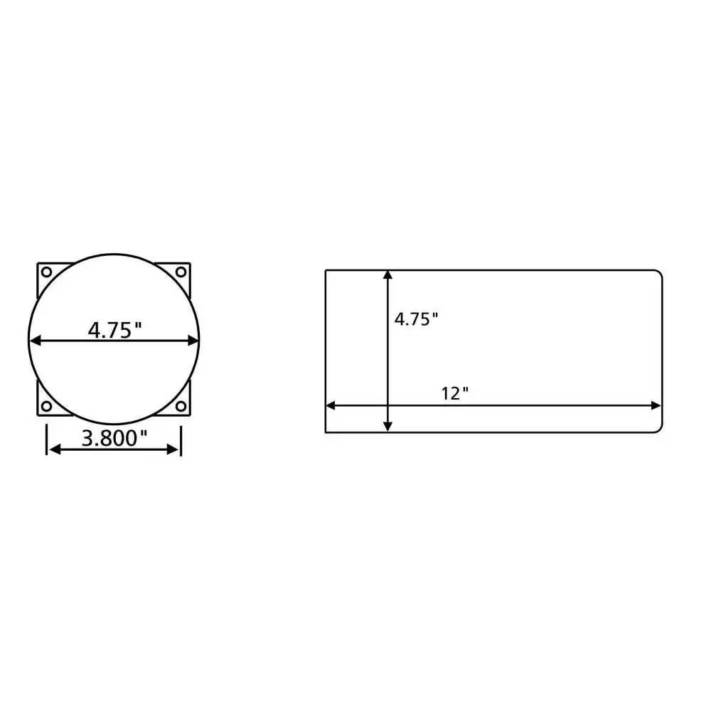 Metal Reservoir for Fenner Unit - 3 Quart Capacity