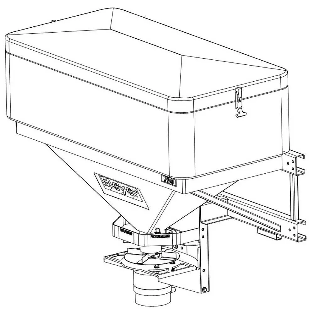 Meyer Blaster 750 Tailgate Salt Spreader 3300