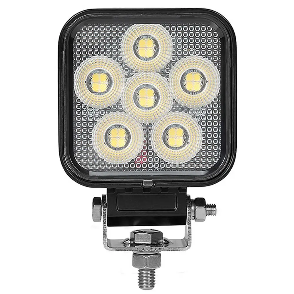 Mini Square 24 LED Work Light, 1800 Lumens 12/24VDC