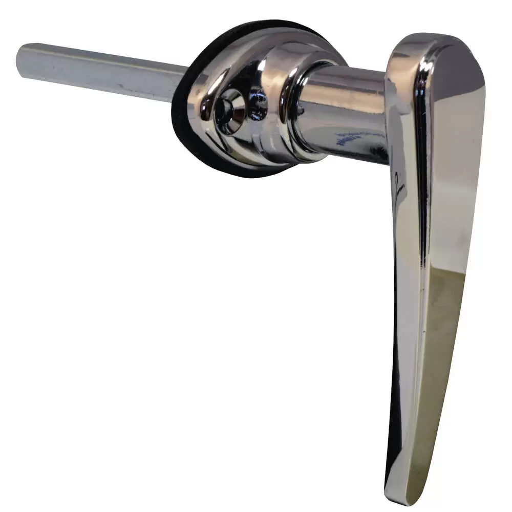 Non Locking Handle with 5/16 x 4" Shaft - Chrome