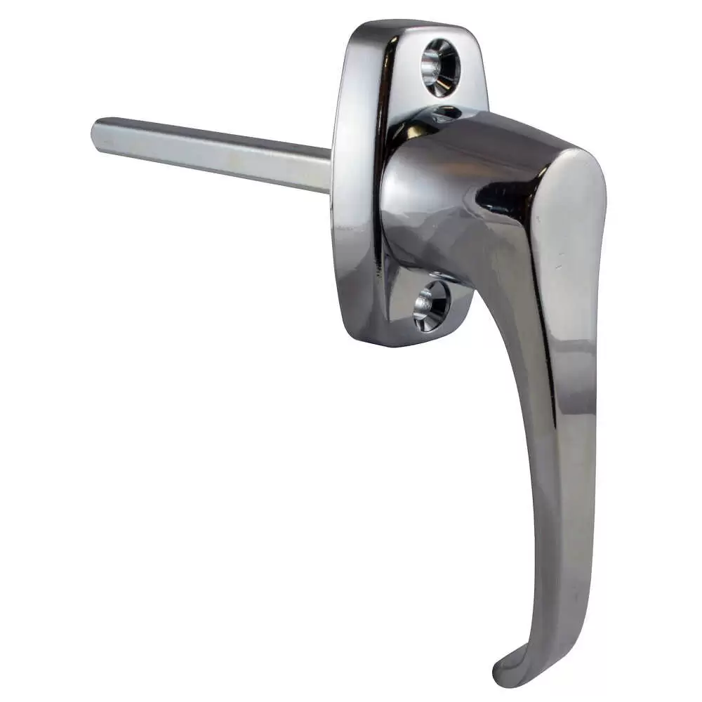 Non Locking Handle - Chrome - Does Not Mount Flush with 5/16 x 4" Shaft