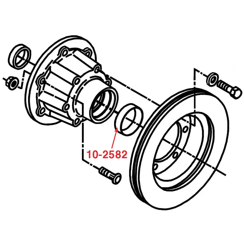 Outer Bearing Cup - Fits Freightliner