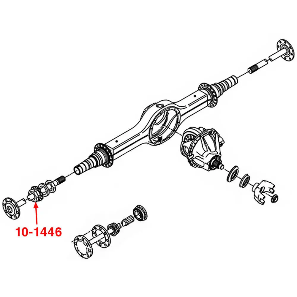 Outer Wheel Bearing Nut Adjuster