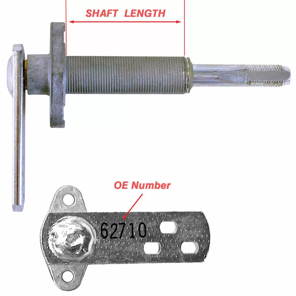 Pivot Shaft 1-1/4" Shaft Length