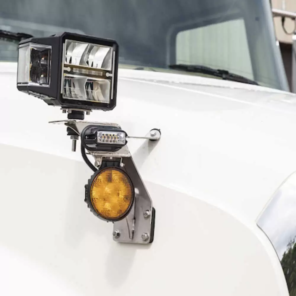 Plow Light Bracket Kit for Mack