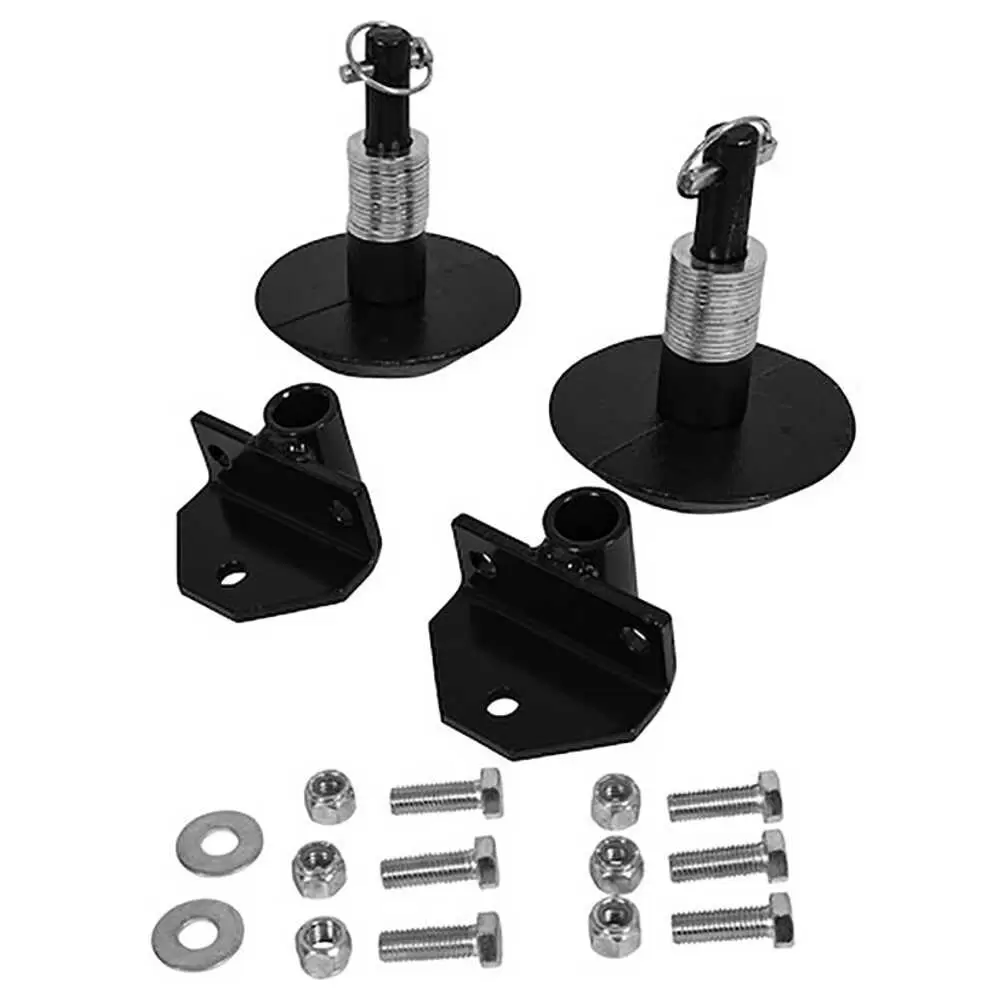 Plow Shoe Kit Includes Brackets & Hardware - Replaces Western/Fisher Defender