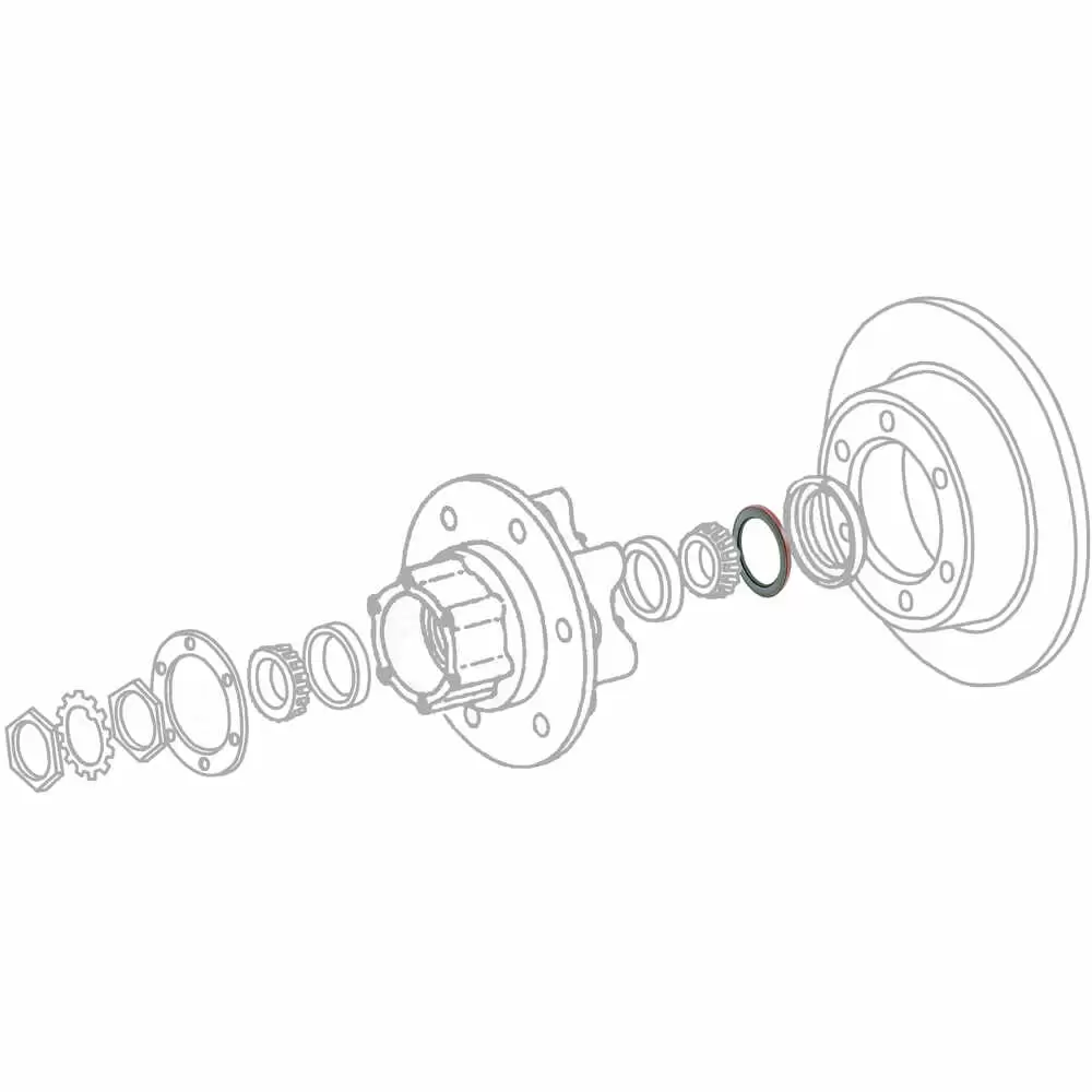 Rear Wheel Seal - Fits Freightliner MT35, John Deere & Oshkosh
