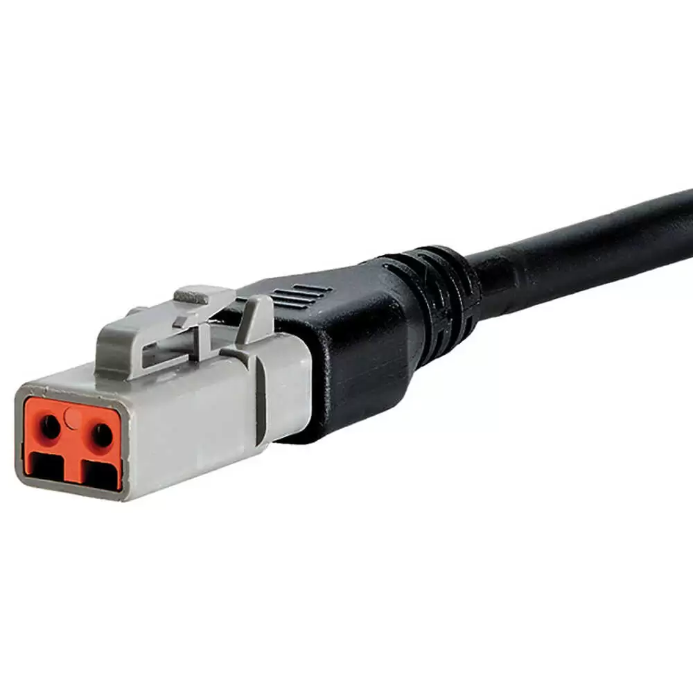 Rectangular high-powered LED work light with black housing - 19,000 Lumens