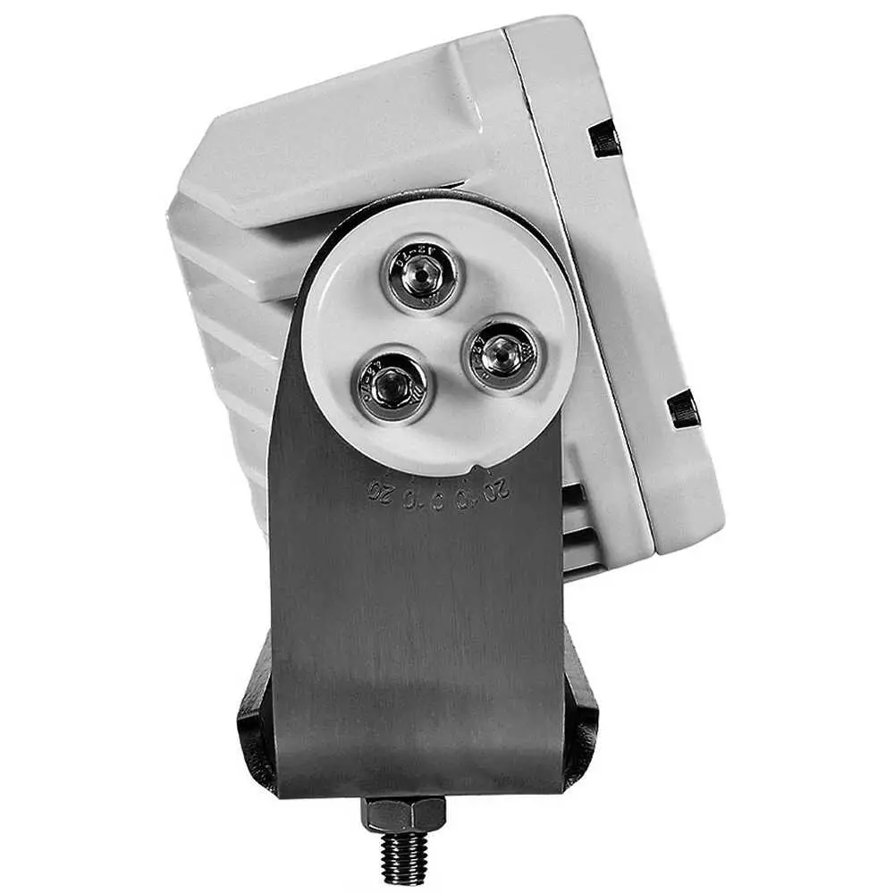 Rectangular High-Powered LED Work Light with White Housing - 19,000 Lumens