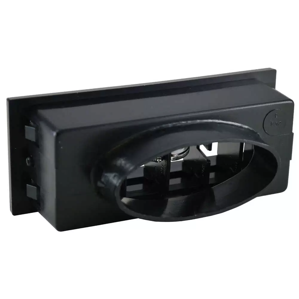 Rectangular Louver Assembly - Overall dim: 5-3/8" x 2-1/8"