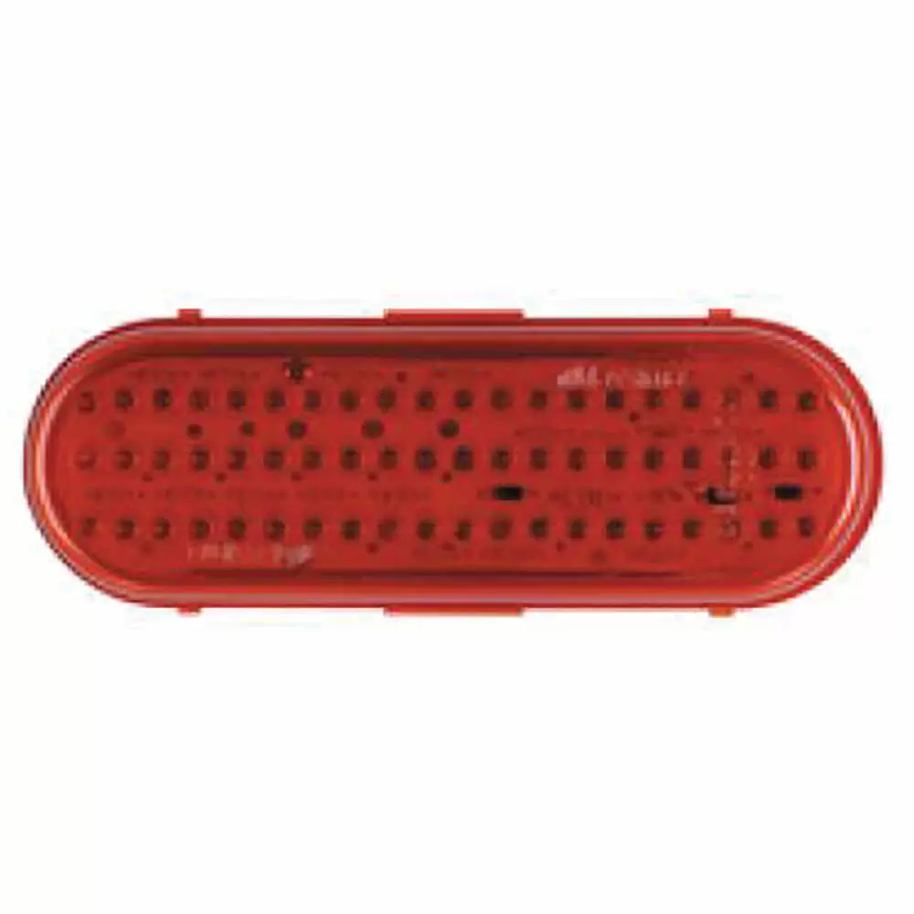 Red Oval Stop/Tail/Turn Light only (PL3), 60 LEDs