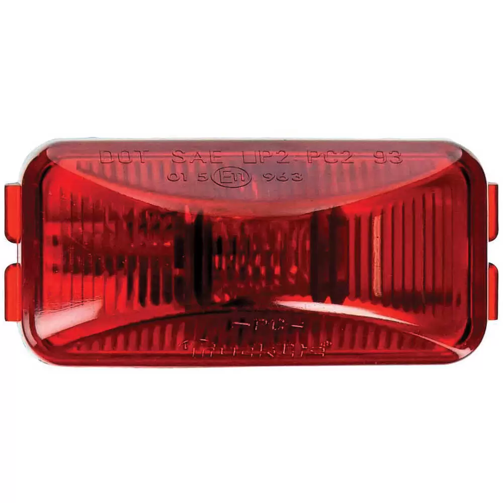 Red Sealed Lamp -  2-1/2"L x 1-1/8"W - Truck-Lite 15200R