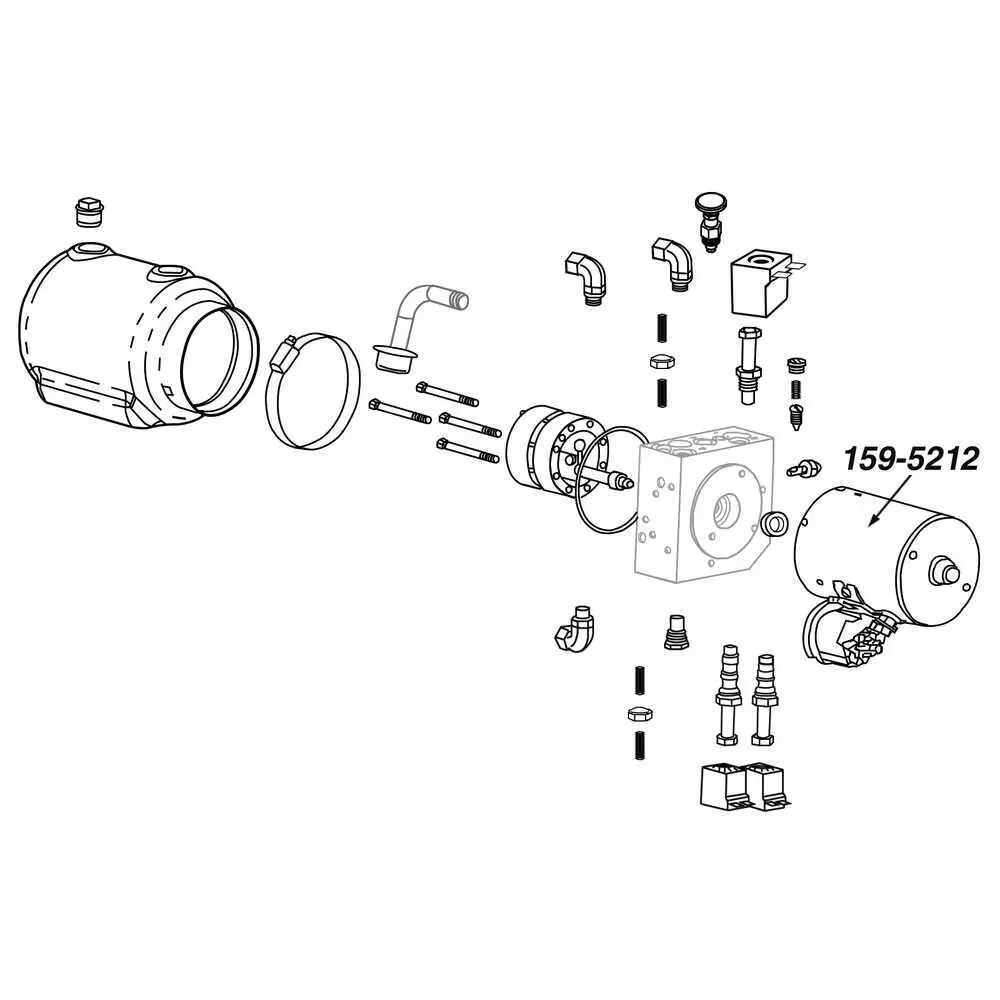 Replacement Motor fits Meyer E73 Pump Assembly