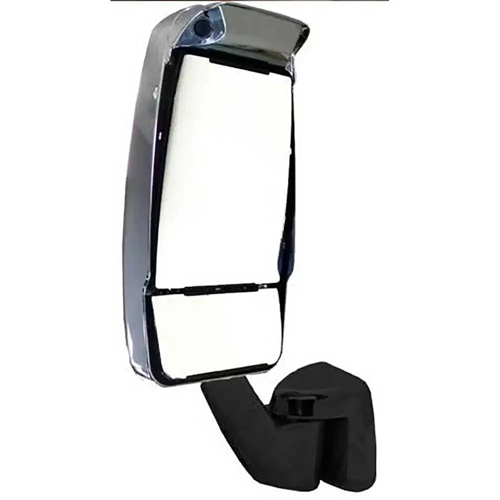 Revolution Mirror with Euromax Head, Camera, Chrome Head with Lighted Black Arm. Left Side