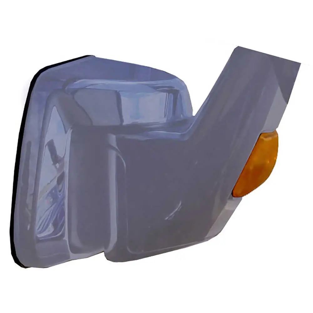 Revolution, White Mirror Arm and Base with Light