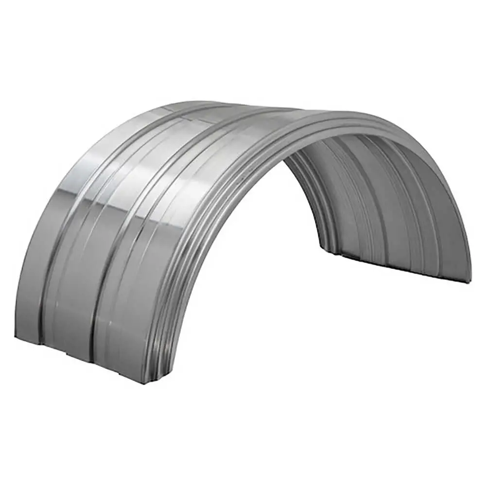 Ribbed Aluminum Fender, 50" x 24.8", for 22.5"- 24.5" Wheels