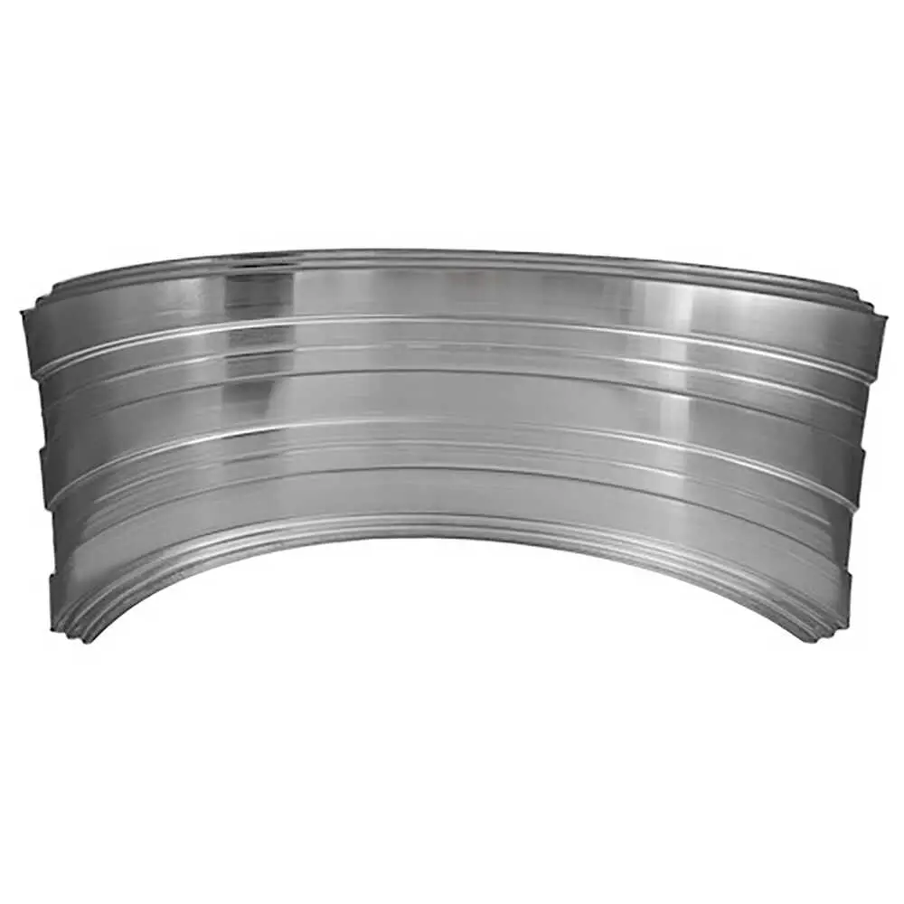 Ribbed Aluminum Fender, 50" x 24.8", for 22.5"- 24.5" Wheels