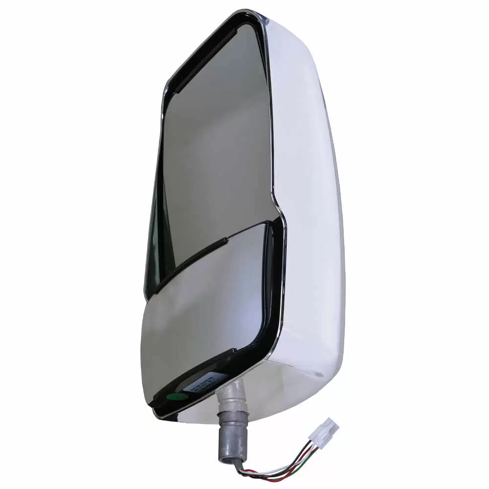 Right 2020 Deluxe Heated Remote / Manual Mirror Head - Passenger side - White - Velvac 714590