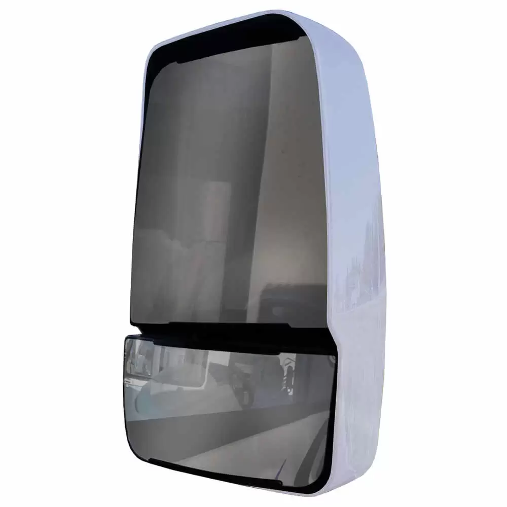 Right 2020 Deluxe Manual Mirror Head - White - Velvac 715512