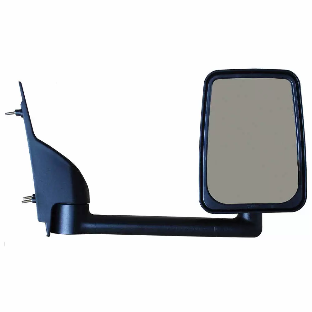 Right 2020 Standard Heated Remote Mirror Assembly for 102" Body Width - Black - Fits GM - Velvac 714568