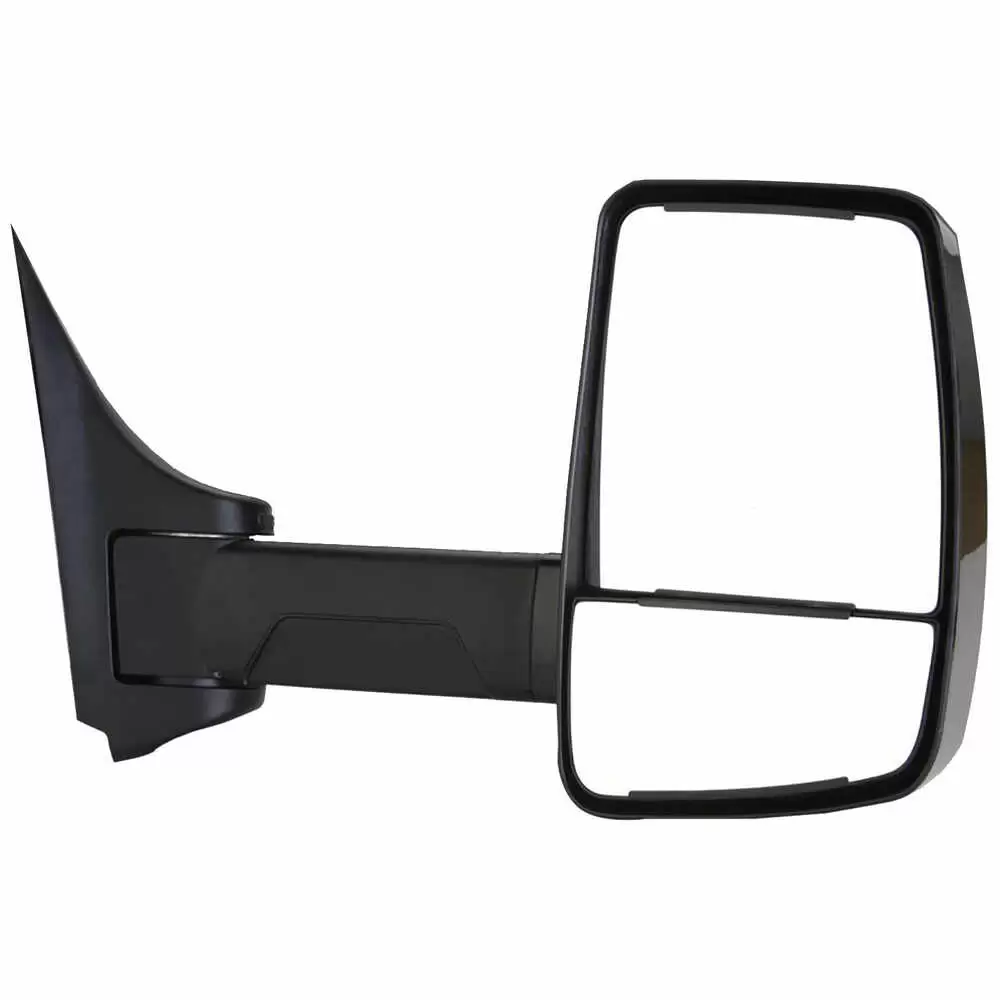 Right 2020XG Heated / Remote / Manual Mirror Assembly for 96" Body Width - Black - Velvac 715906