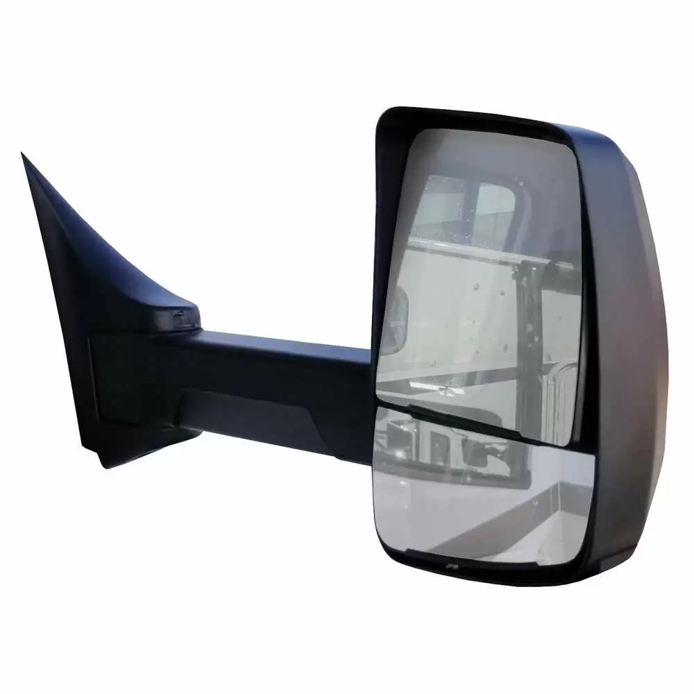 Right 2020XG Manual Mirror Assembly for 102" Body Width - Passenger side - Black- Fits Ford E Series Velvac 715924