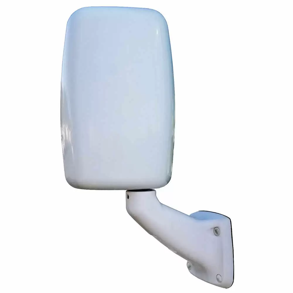 Right 2025 Deluxe Remote / Manual Mirror Assembly - White - Velvac 714188
