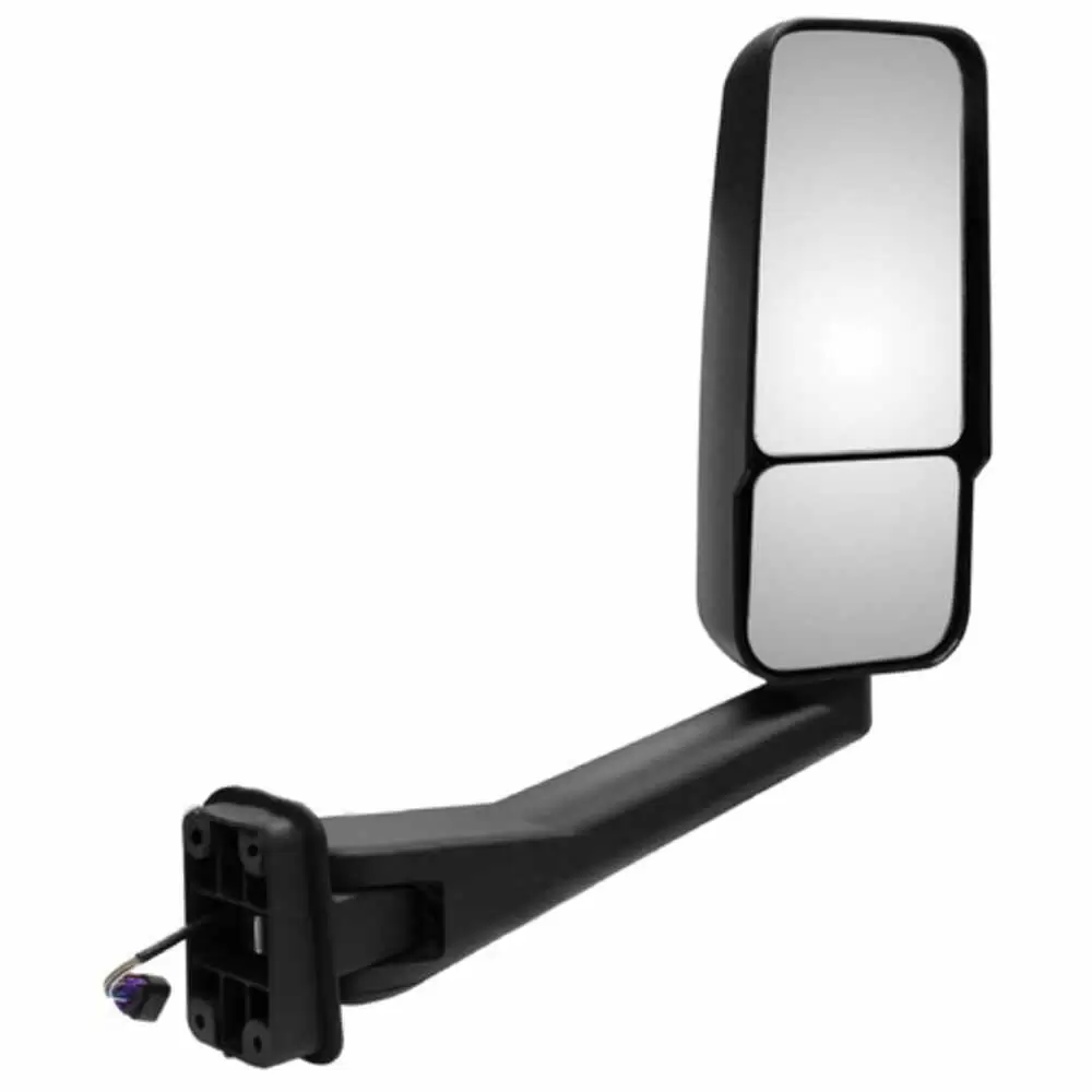 Right Black Heater Manual Mirror Assembly - Passenger side - Lighted - Kodiak / Topkick
