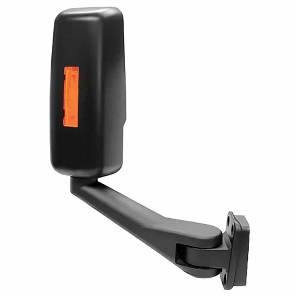 Right Black Heater Manual Mirror Assembly - Passenger side - Lighted - Kodiak / Topkick