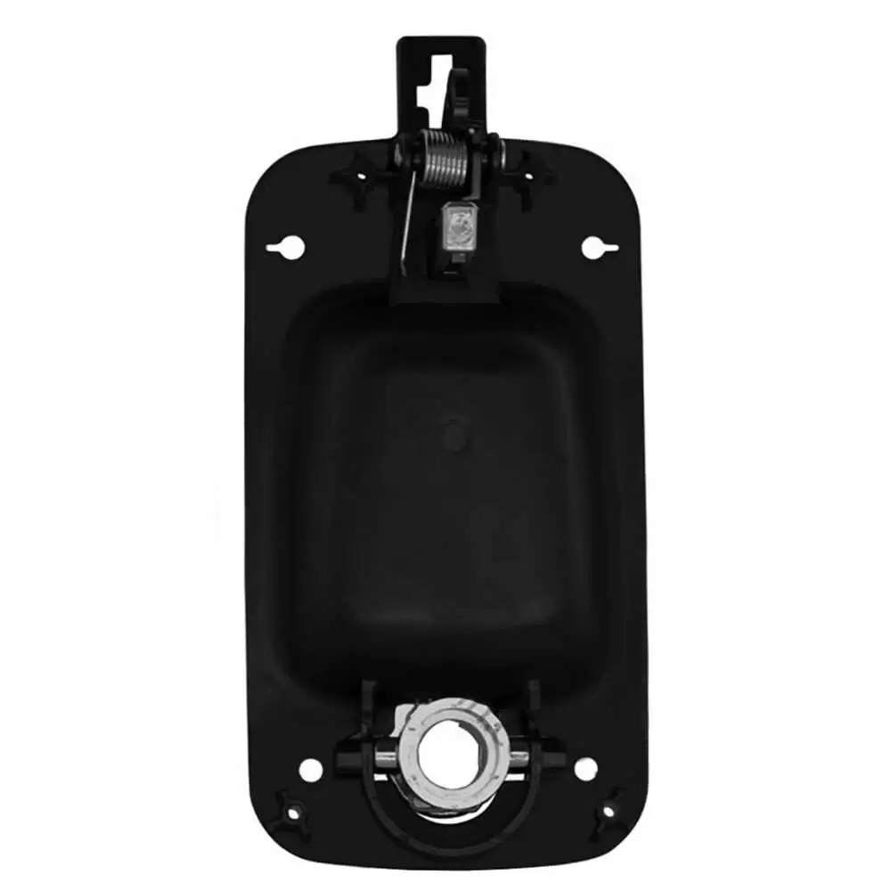 Right Exterior Door Handle, Black Body with Chrome Handle - Fits International 4000 series