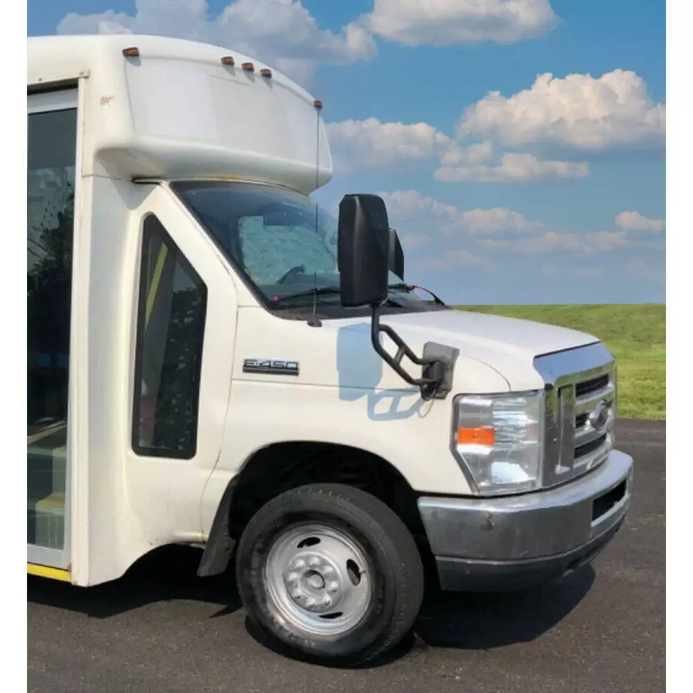 Right Fender Mirror Mount Arm - Passenger side - Heated Manual - 2008-On E-Series Cutaway Van