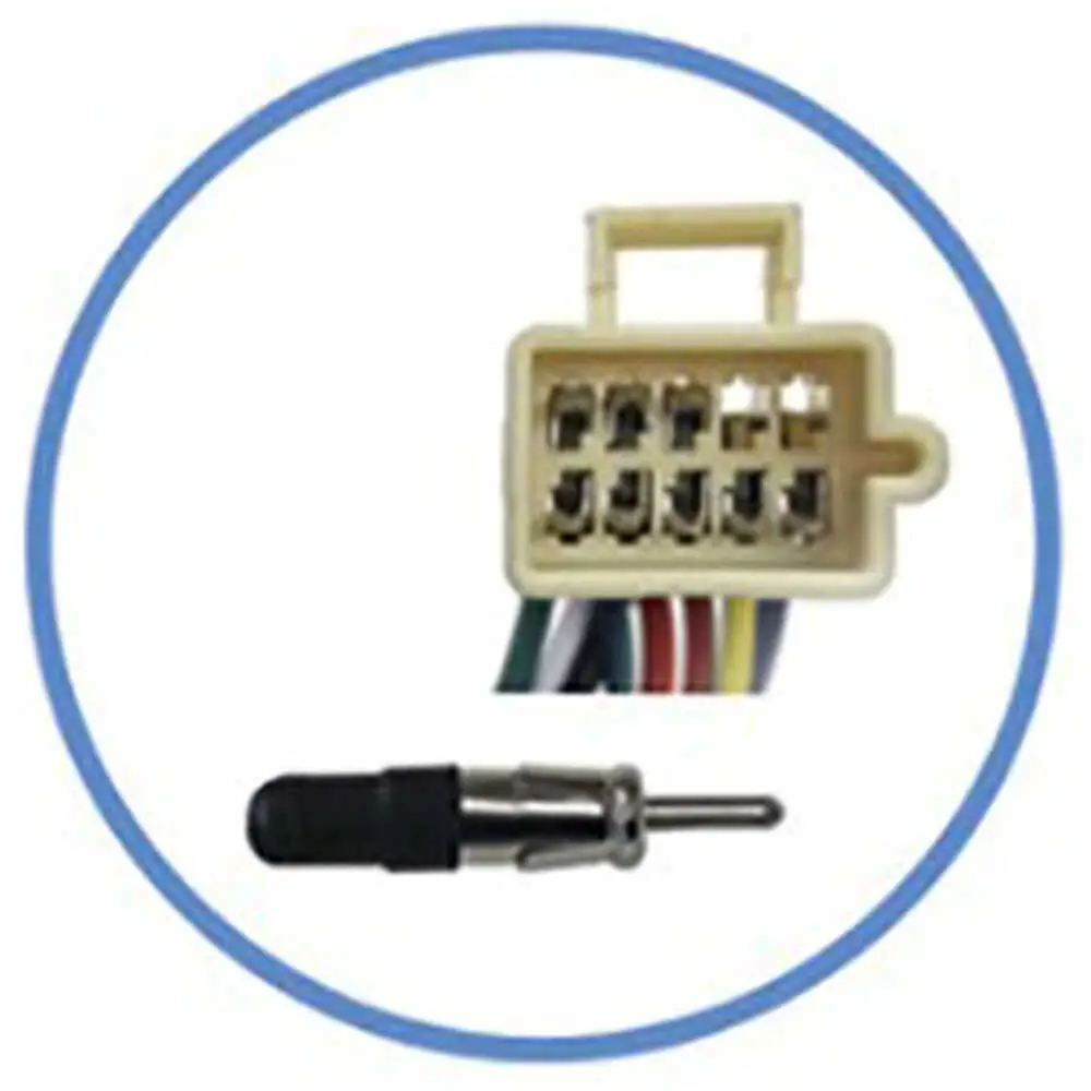 Right Heated Motorized Mirror Assembly with Light and CB Antenna Ready - Black - Fits International DuraStar, WorkStar, ProStar 