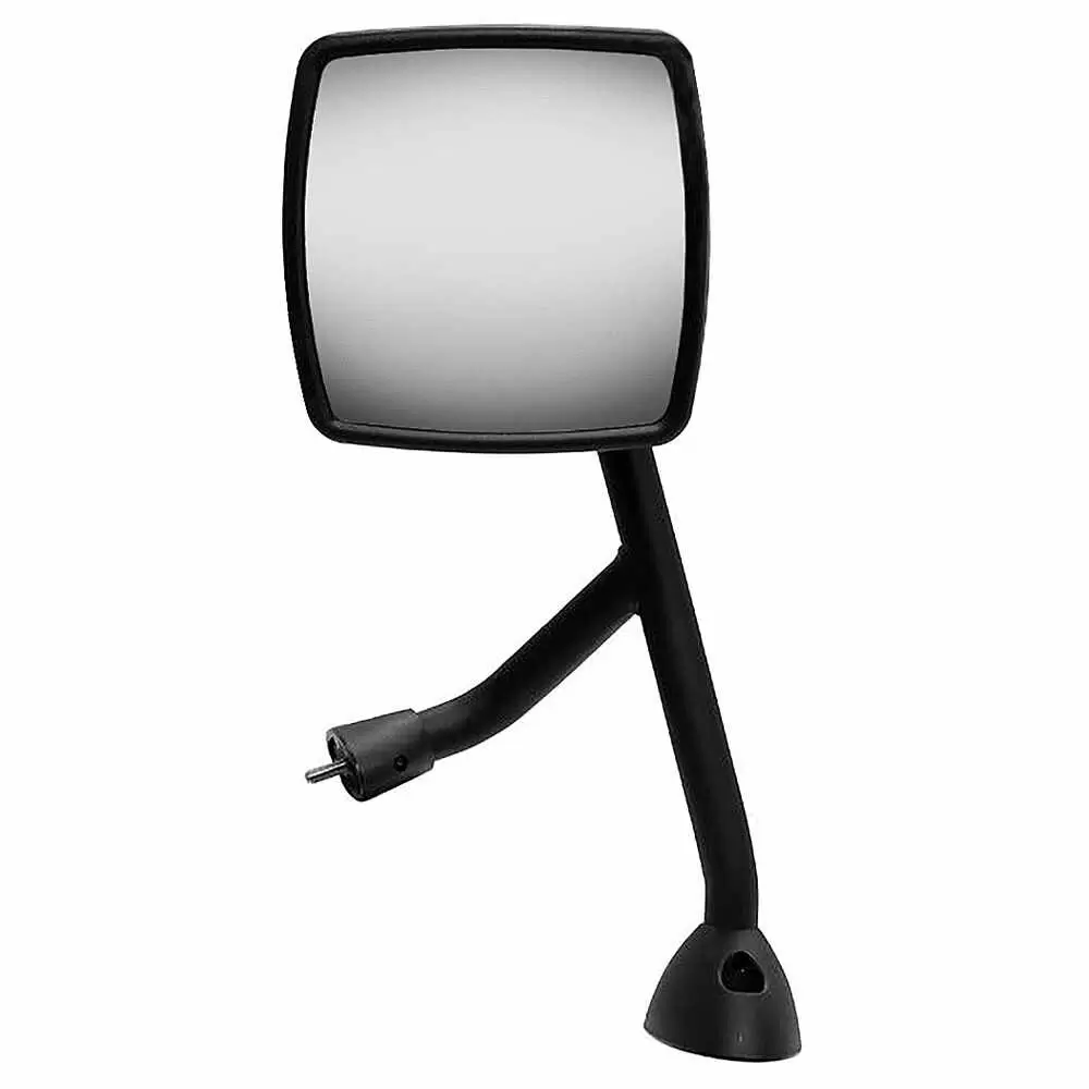 Right Hood Mirror Assembly - Passenger side - Black- Fits International DuraStar and WorkStar