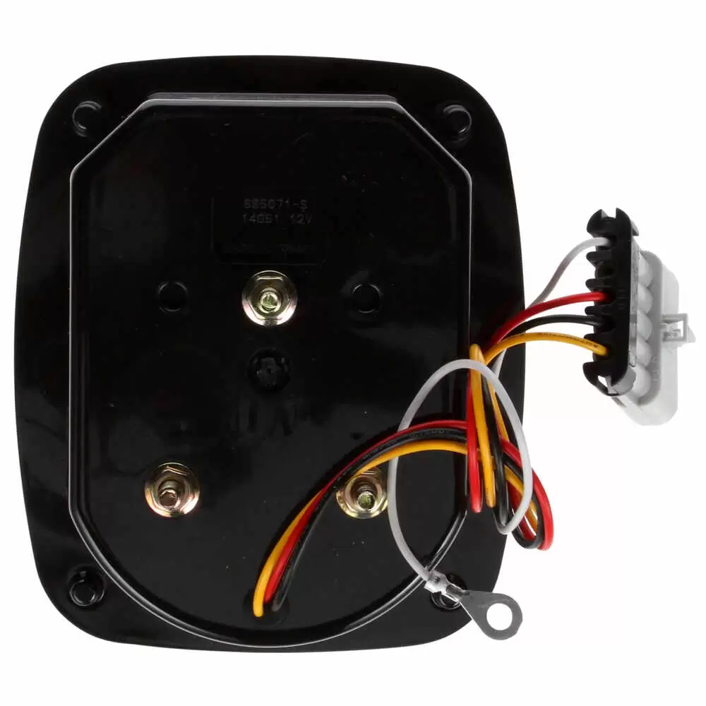 Right LED Stop Tail Turn Box Light Combo with Packard Connector