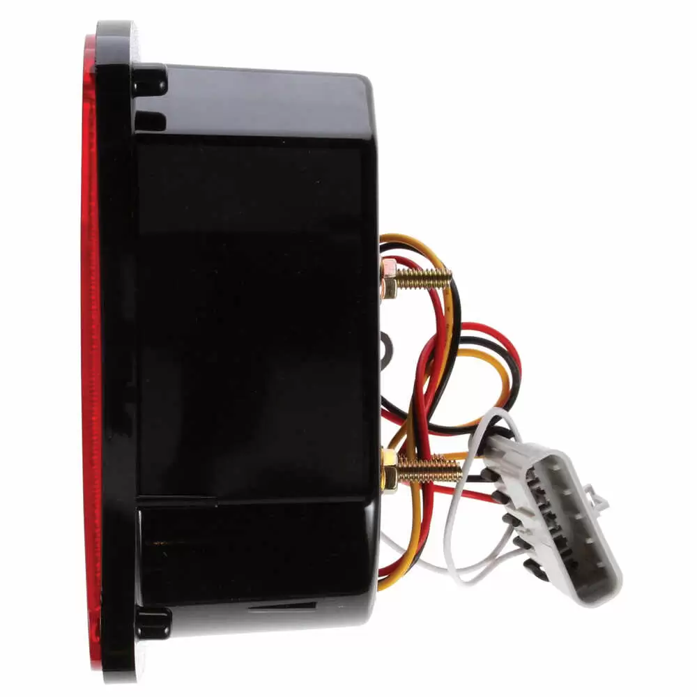 Right LED Stop Tail Turn Box Light Combo with Packard Connector