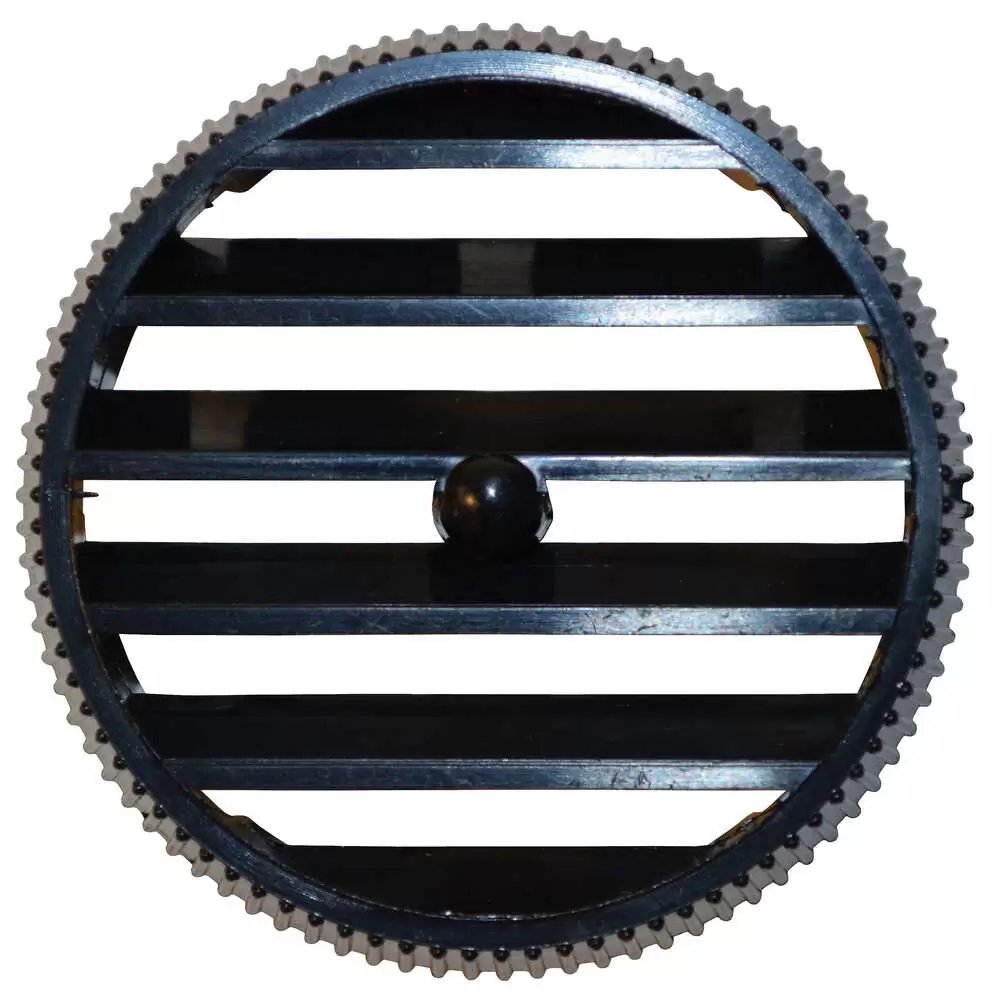 Round Plastic Louver, 1-13/16" Hole Size; 2-1/16" OD