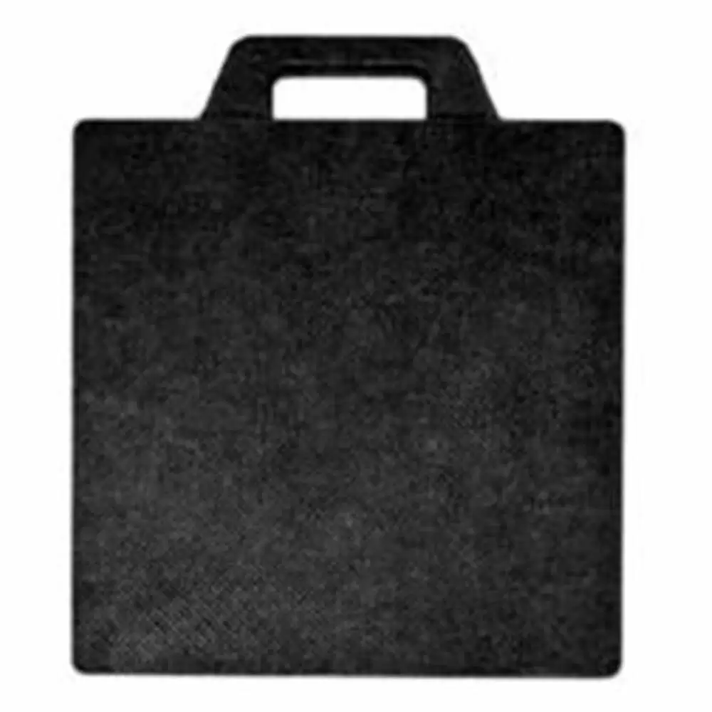 Rubber outrigger pad, 18"W x 18"W x 2"T