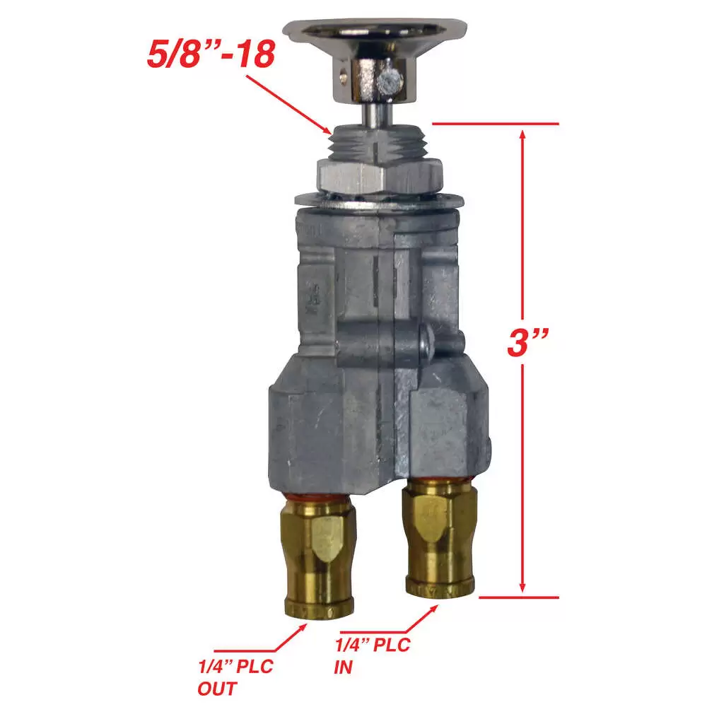 Seat Air Valve, Push/Pull for T-Series Bostrom Seats - Popular on Freightliner & International