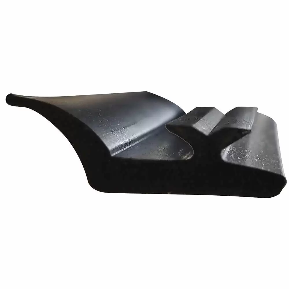 Side Door Rear Deflector Rubber on Morgan Olson