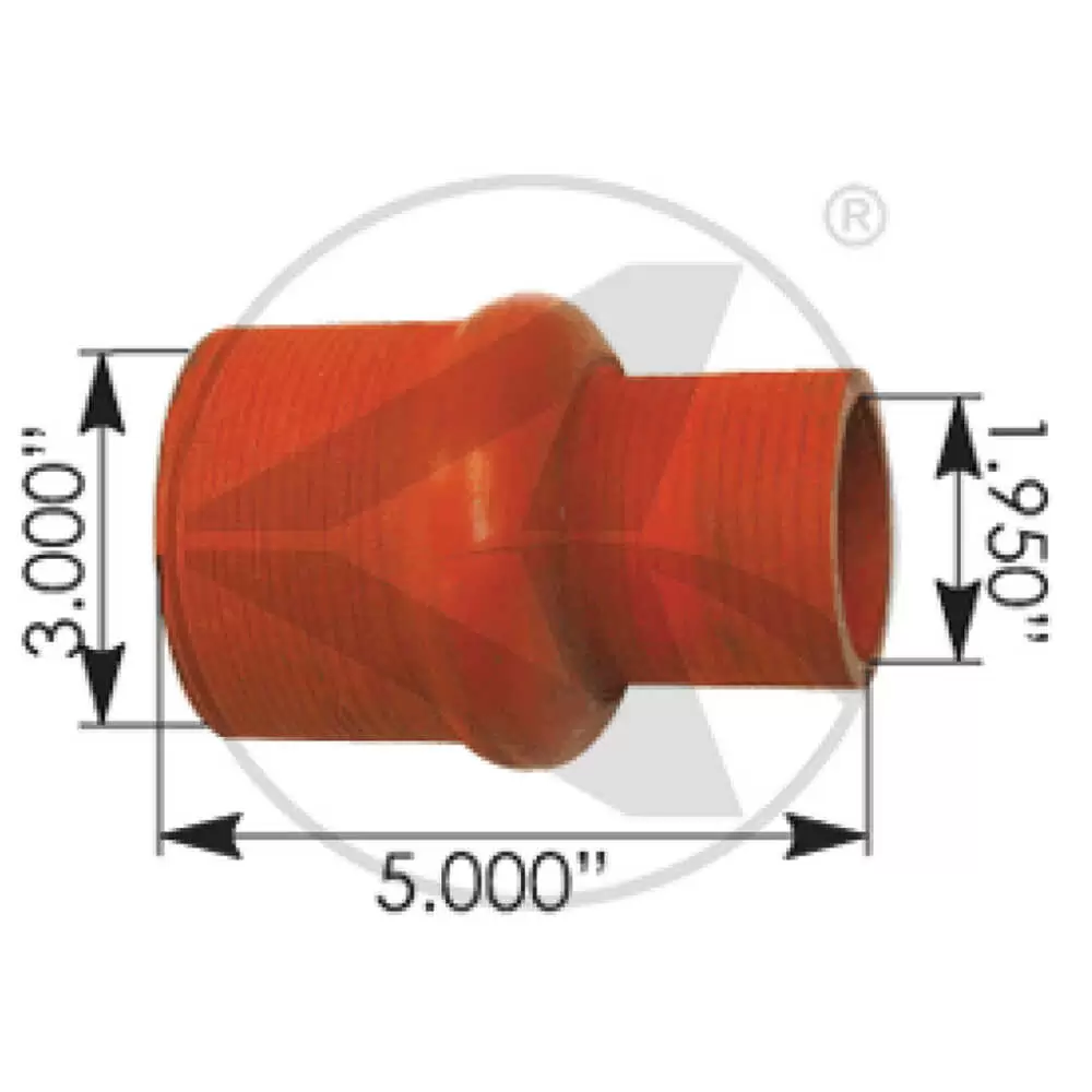 Silicone Reducing Hump Hose - International