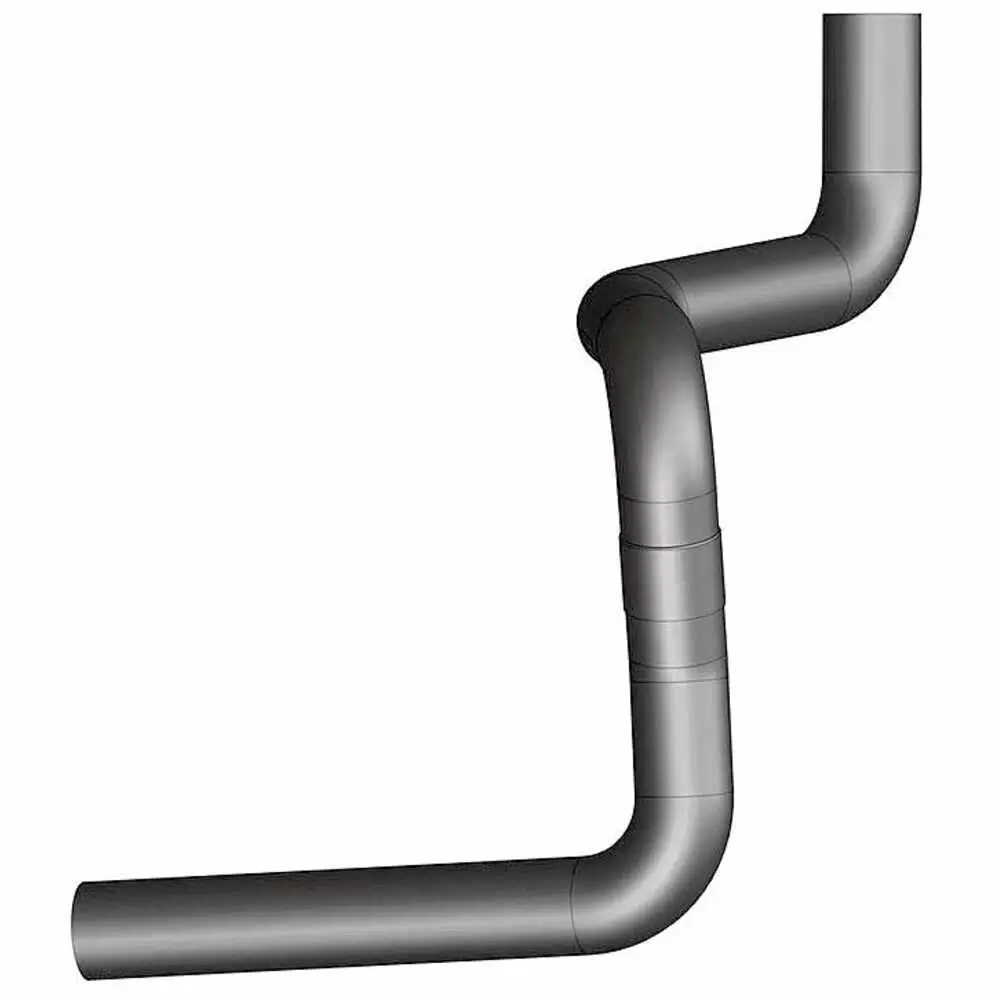 Stack Elbow Aluminized