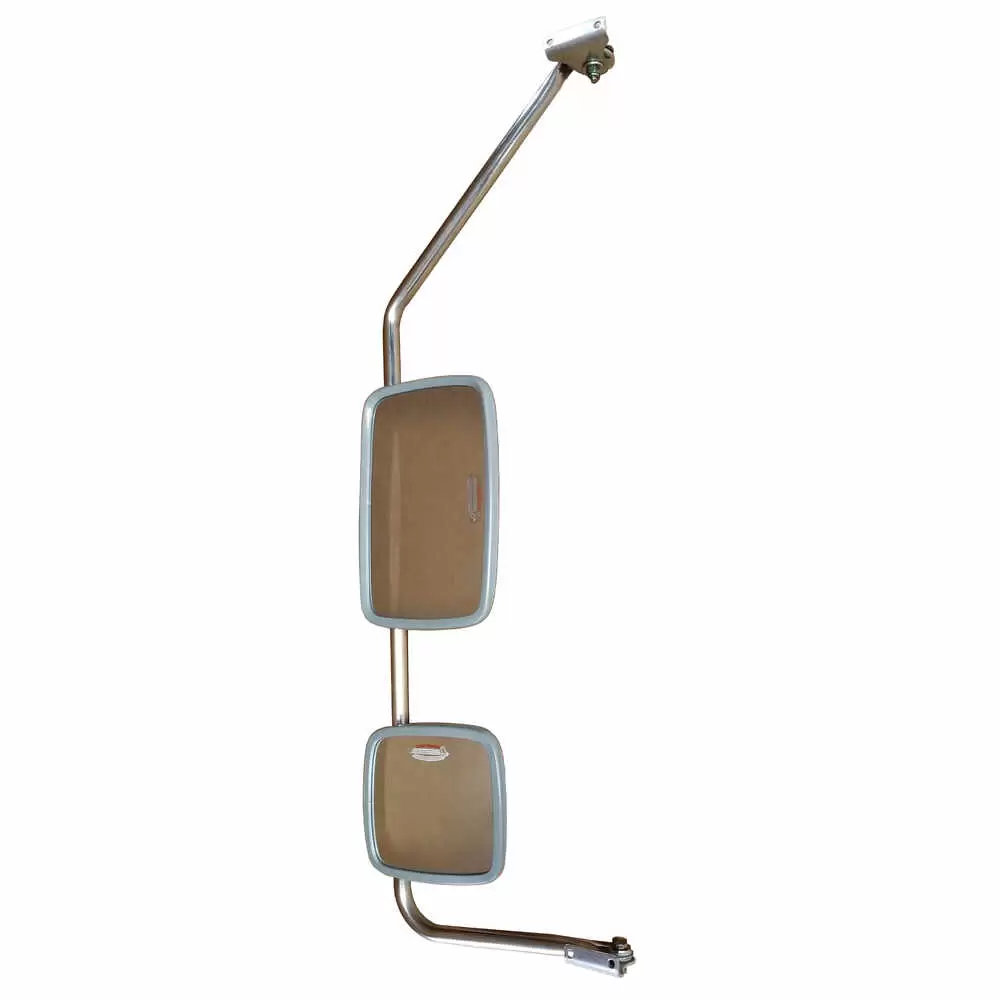 Stainless Steel Mirror Assembly with Preset - Driver side - Left Side - Velvac 714965