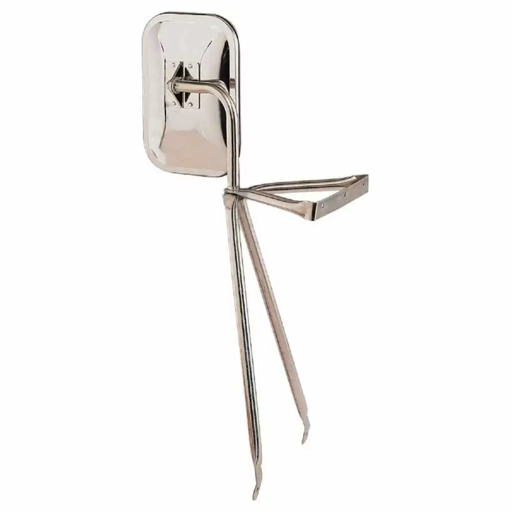 Stainless Steel Swing Away Mirror Assembly