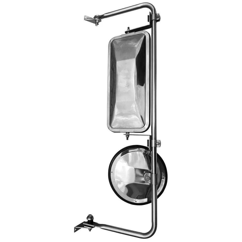 Plano Model Products HO Scale 6 X 9 LolliPop Mirrors – 6 Pair Straight Posts – #13591